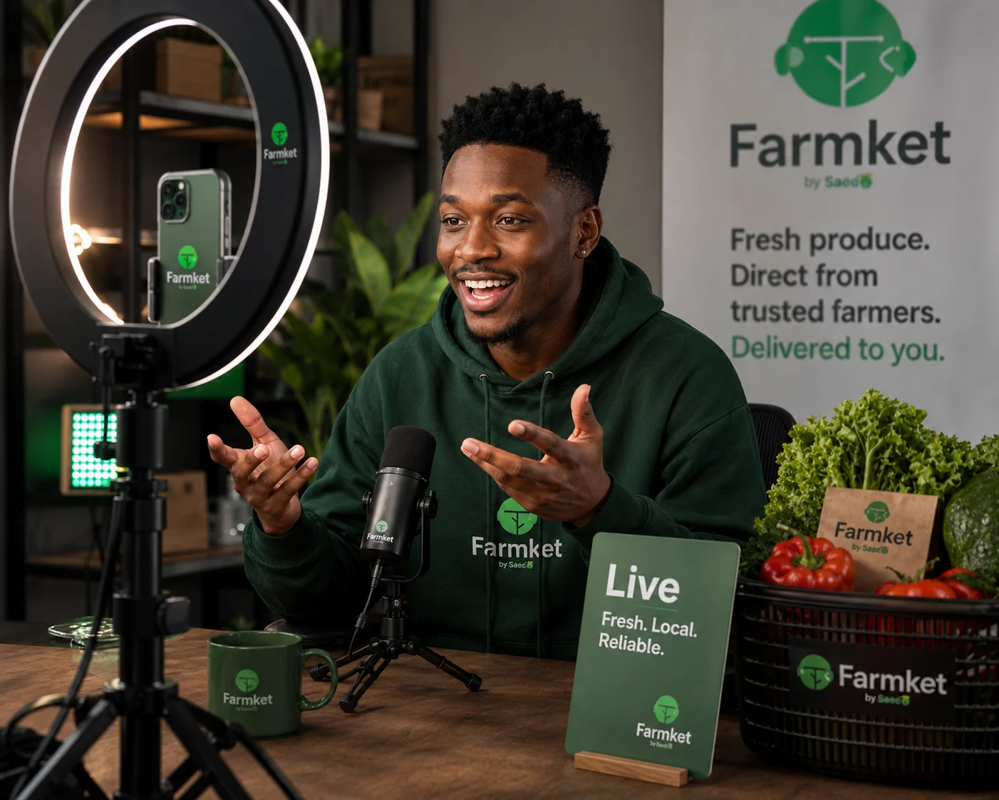 Go live